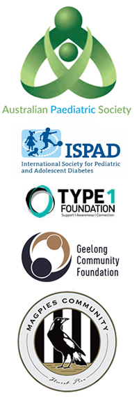 APS and ISPAD and Type1 Foundation, Geelong Community Foundation and Magpies Community